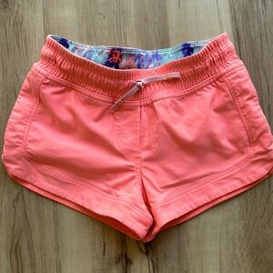 Ivivva girls shorts with liner sz 8